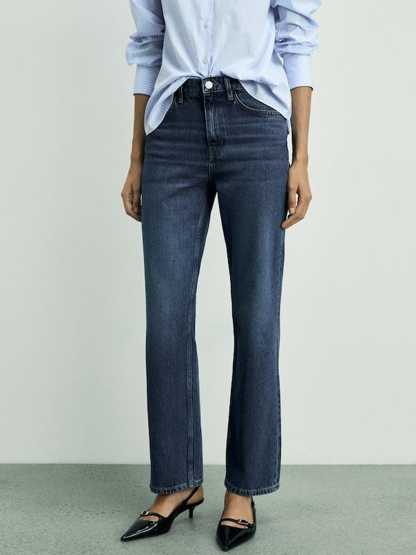 MANGO MANGO Regular Jeans 'MATILDA' in Dunkelblau Bis zu 60% Rabatt