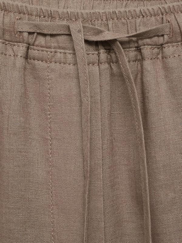 MANGO MANGO Loosefit Hose in Braun Nur noch ein Tag übrig