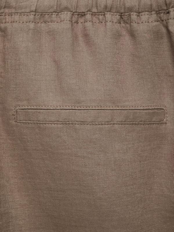 MANGO MANGO Loosefit Hose in Braun Nur noch ein Tag übrig