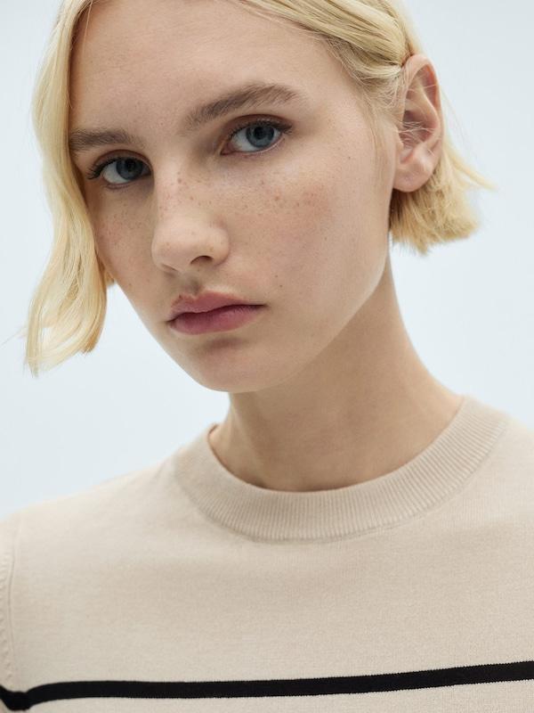 MANGO MANGO Pullover in Creme Speichern exportieren
