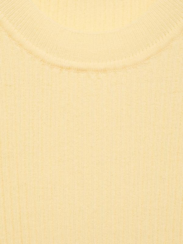 MANGO MANGO Stricktop 'BUGAMBI' in Gelb Black Friday Preise
