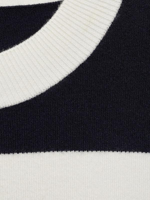 MANGO MANGO Pullover 'LOTUINI' in Navy Im Verkauf