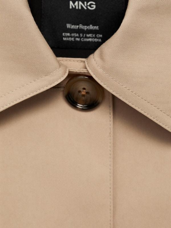 MANGO MANGO Jacke 'Newyork' in Khaki Online