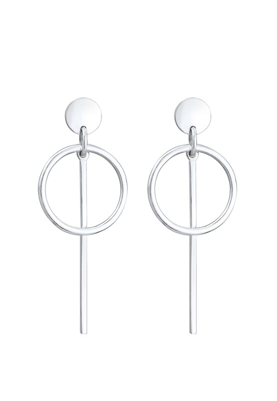 ELLI ELLI Ohrringe 'Geo' in Silber Outlet