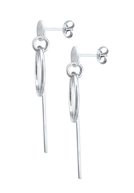 ELLI ELLI Ohrringe 'Geo' in Silber Outlet