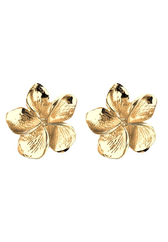 ELLI ELLI Ohrringe 'Frangipani Blüte' in Gold Angebote