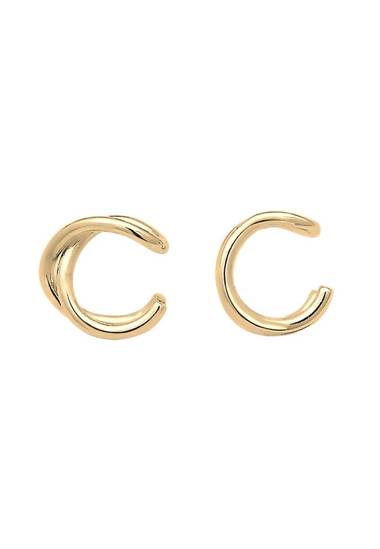 ELLI ELLI Earcuff 'Geo' in Gold Kostenloser Versand