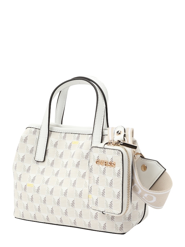 GUESS GUESS Handtasche in Weiß Sonderangebot der Fabrik