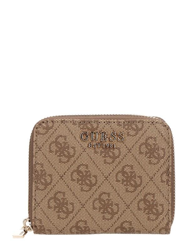 GUESS GUESS Portemonnaie 'Laurel' in Hellbraun Speichern exportieren
