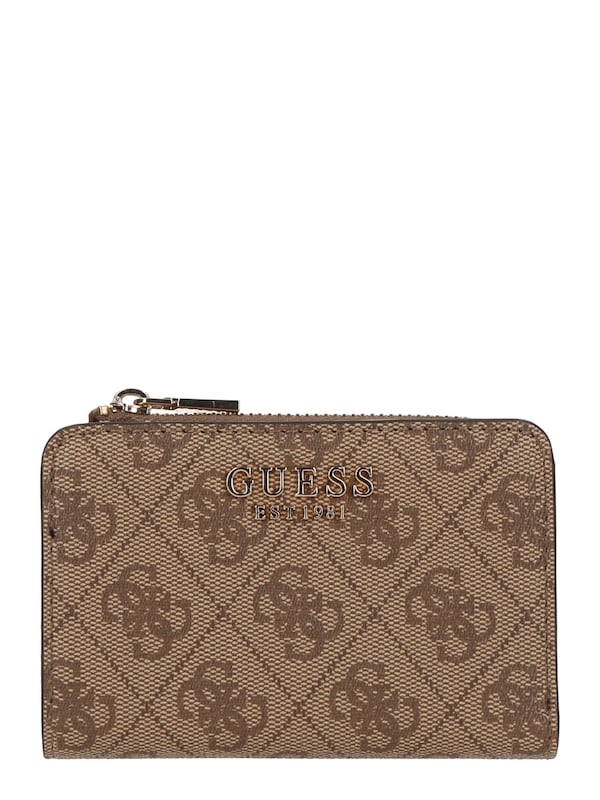 GUESS GUESS Portemonnaie 'LAUREL' in Beige Outlet