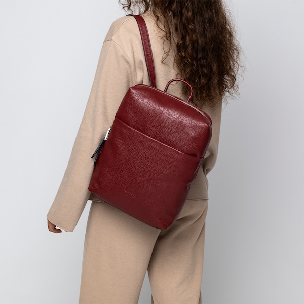 Picard Picard Rucksack 'Pure' in Rubinrot Blitzangebot