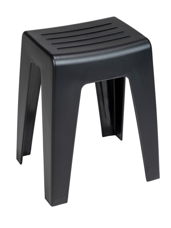 Wenko Wenko Badhocker 'Kumba' in Schwarz Tägliche Deals