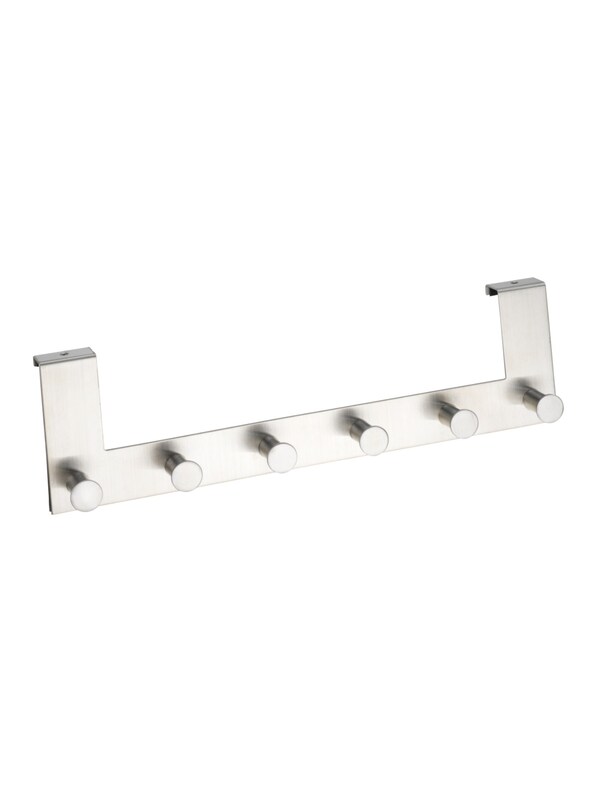 Wenko Wenko Türgarderobe 'Celano' in Silber Kostenlose Rückgabe