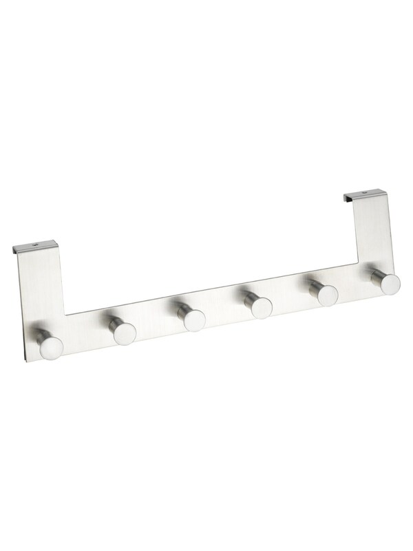 Wenko Wenko Türgarderobe 'Celano' in Silber Kostenlose Rückgabe