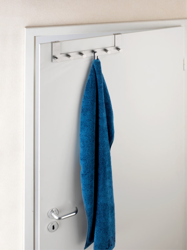 Wenko Wenko Türgarderobe 'Celano' in Silber Kostenlose Rückgabe
