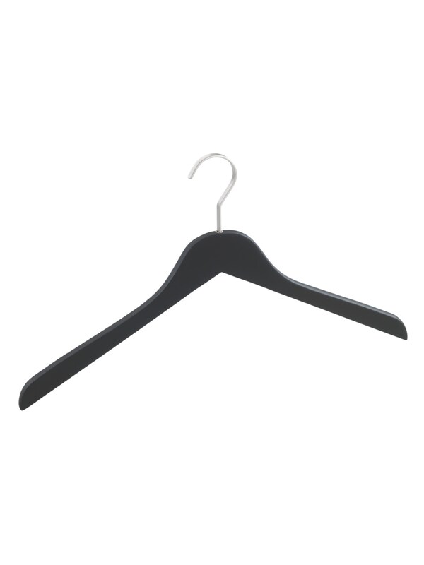 Wenko Wenko Kleiderbügel 'Paris' in Schwarz Sonderangebot der Fabrik