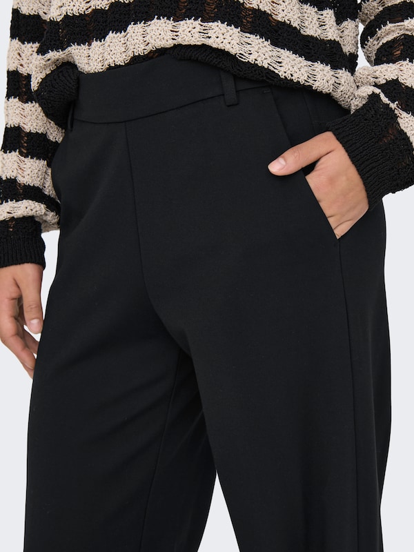 ONLY ONLY Loosefit Hose 'ONLPoptrash' in Schwarz Versandkostenfrei