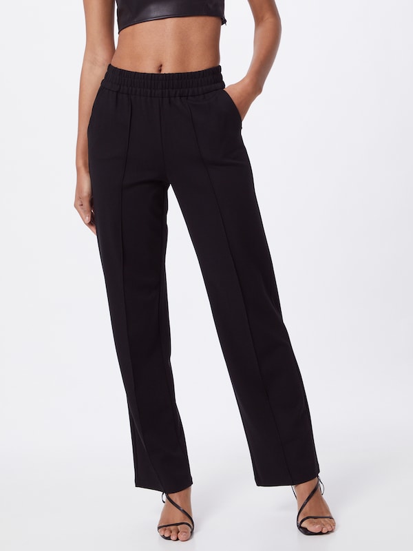 ONLY ONLY Wide Leg Hose 'Poptrash' in Schwarz Flash Sale