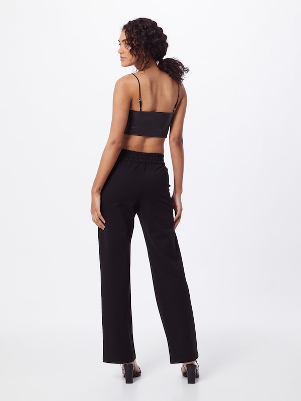 ONLY ONLY Wide Leg Hose 'Poptrash' in Schwarz Flash Sale