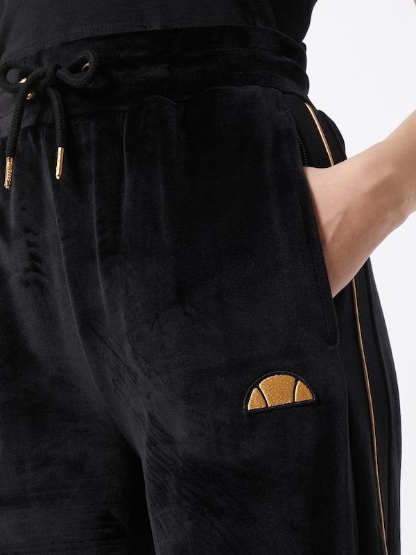 ELLESSE ELLESSE Wide Leg Hose 'Addobbi' in Schwarz Saisonschlussverkauf