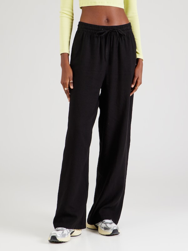 VERO MODA VERO MODA Wide Leg Hose 'LINN' in Schwarz Weihnachtsangebot