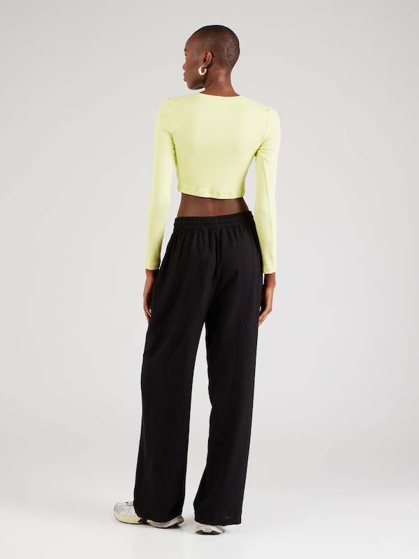 VERO MODA VERO MODA Wide Leg Hose 'LINN' in Schwarz Weihnachtsangebot