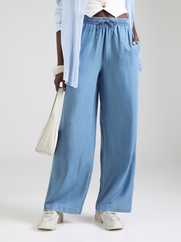 VERO MODA VERO MODA Wide Leg Hose 'VMBREE' in Blue Denim Neueste Mode