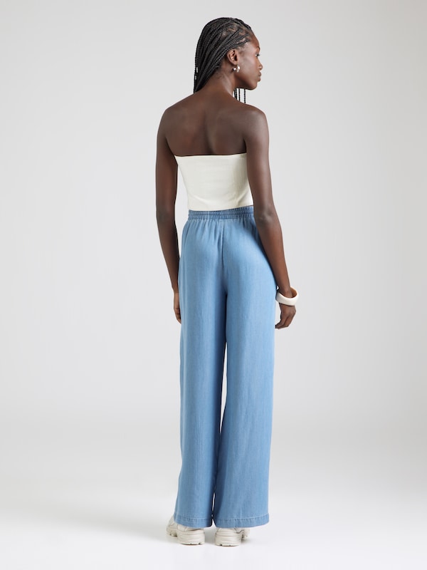 VERO MODA VERO MODA Wide Leg Hose 'VMBREE' in Blue Denim Neueste Mode