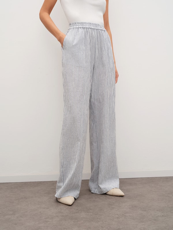 RÆRE by Lorena Rae RÆRE by Lorena Rae Wide Leg Hose 'Asta' in Opal Weiß Bestseller