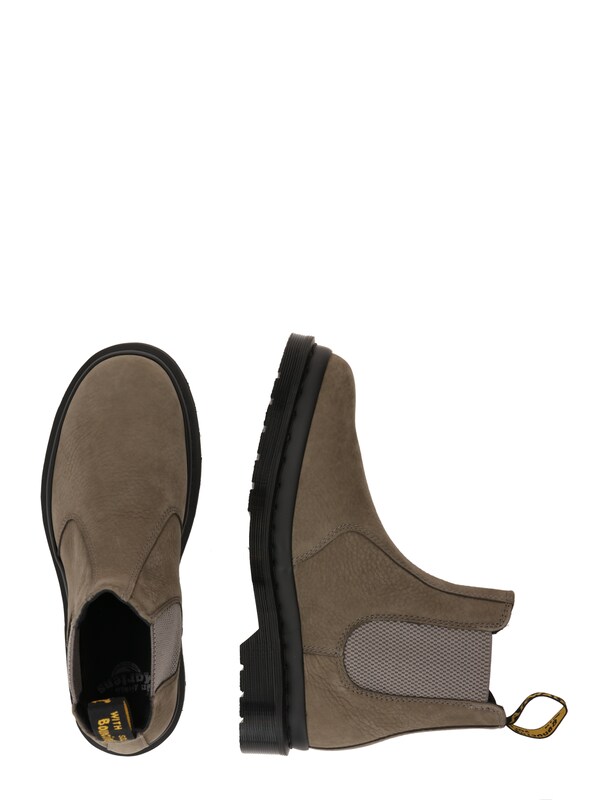 Dr. Martens Dr. Martens Chelsea Boots '2976' in Grau Schlammfarben Riesige Rabatte