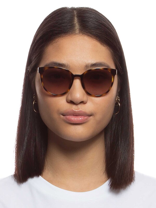 LE SPECS LE SPECS Sonnenbrille 'Contention' in Braun Cognac Verkauf