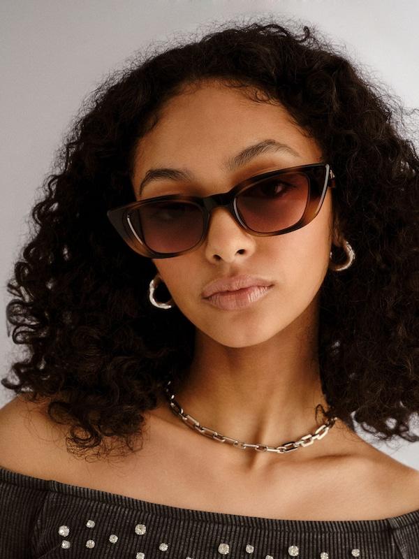 LE SPECS LE SPECS Sonnenbrille 'DREAM LOVER' in Cognac Dunkelbraun Hotsell