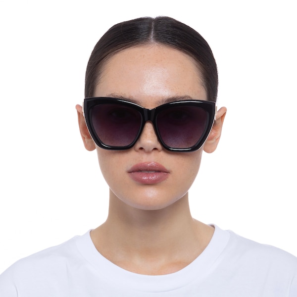 LE SPECS LE SPECS Sonnenbrille 'VAMOS' in Schwarz Limitierter Zeitrabatt