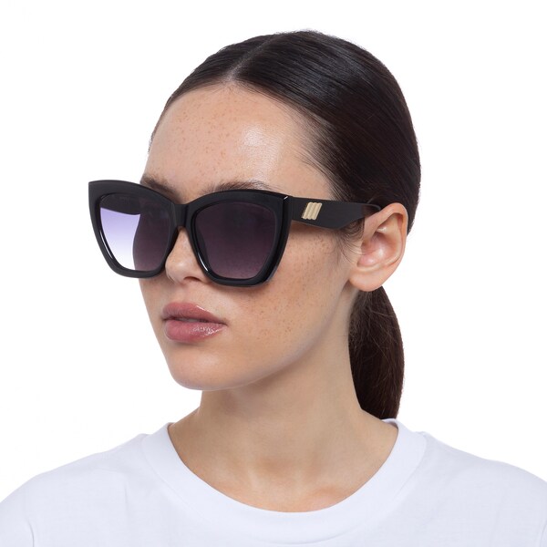 LE SPECS LE SPECS Sonnenbrille 'VAMOS' in Schwarz Limitierter Zeitrabatt