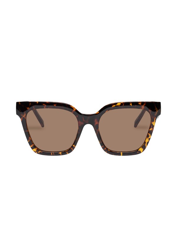LE SPECS LE SPECS Sonnenbrille 'Star Glow' in Braun Karamell Rabatt