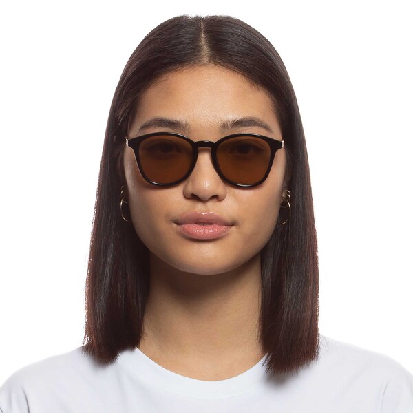LE SPECS LE SPECS Sonnenbrille 'CONTRABAND' in Schwarz Versandkostenfrei