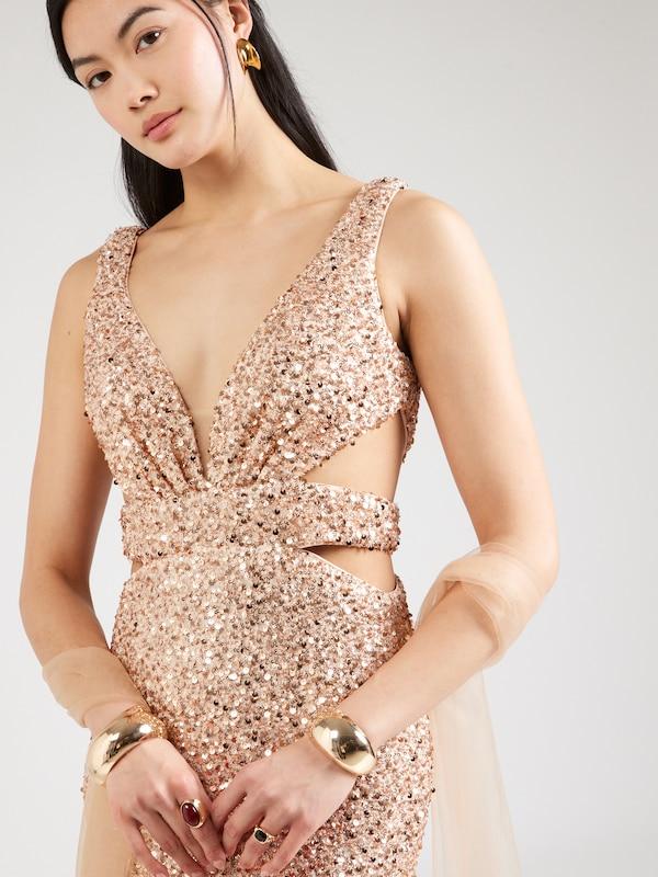 Unique Unique Kleid in Gold Exklusivangebot
