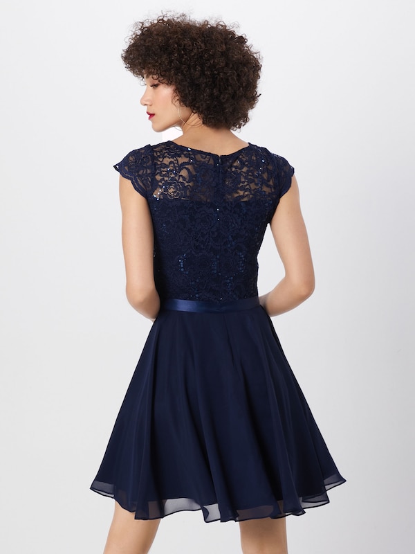 SWING SWING Kleid in Marine Preisnachlass
