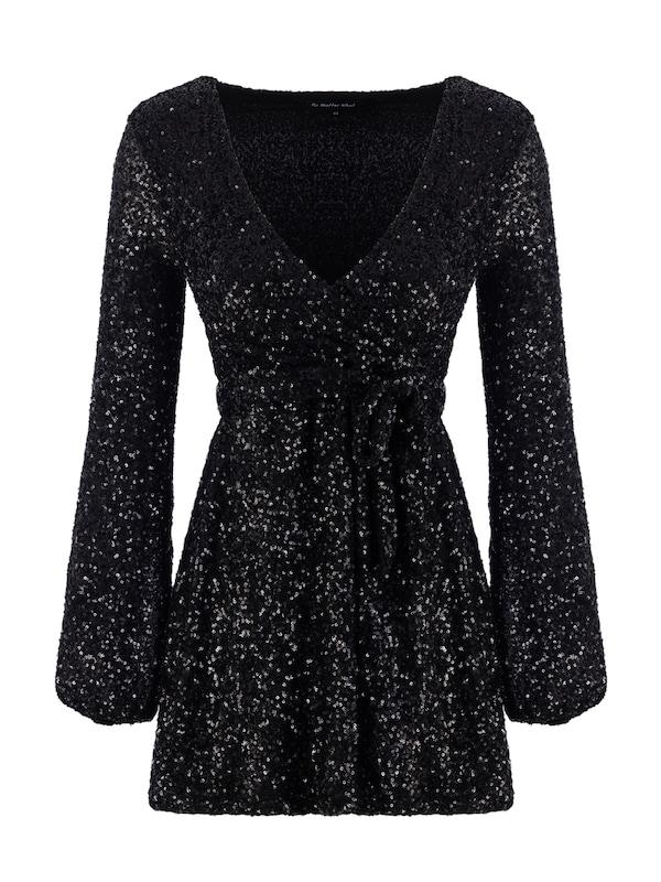 No Matter What No Matter What Kleid in Schwarz Top Angebot
