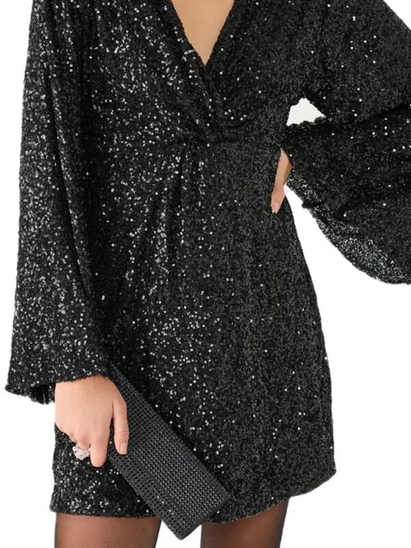 No Matter What No Matter What Kleid in Schwarz Top Angebot