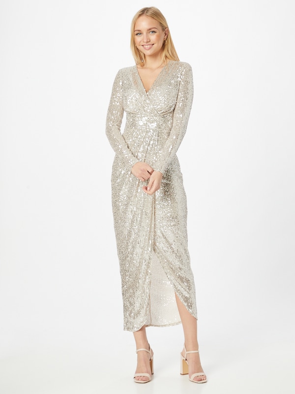 WAL G. WAL G. Kleid 'DARLING' in Champagner Blitzangebot