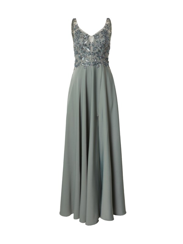 Unique Unique Kleid in Pastellgrün Große Rabatte