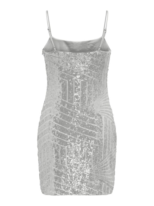 ONLY ONLY Kleid 'ONLScarlett' in Silber Saisonale Angebote