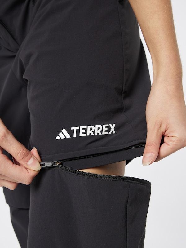 ADIDAS TERREX ADIDAS TERREX Tapered Sporthose 'Utilitas Zip-Off' in Schwarz JETZT KAUFEN