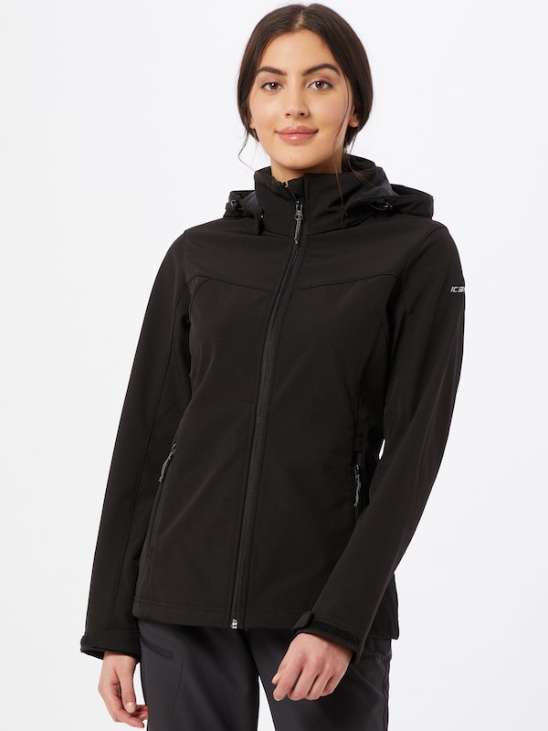 ICEPEAK ICEPEAK Outdoorjacke 'Brenham' in Schwarz Neueste Stile