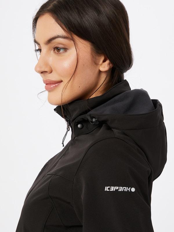 ICEPEAK ICEPEAK Outdoorjacke 'Brenham' in Schwarz Neueste Stile