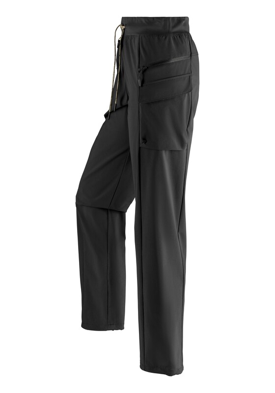 LASCANA ACTIVE LASCANA ACTIVE Regular Outdoorhose in Schwarz Sonderangebot der Fabrik