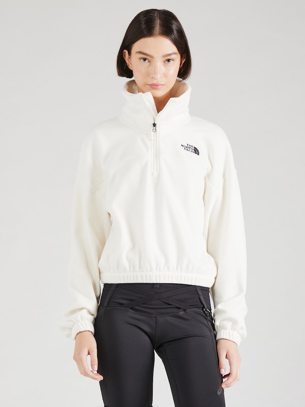 THE NORTH FACE THE NORTH FACE Sportpullover '100 GLACIER' in Weiß Nur noch ein Tag übrig