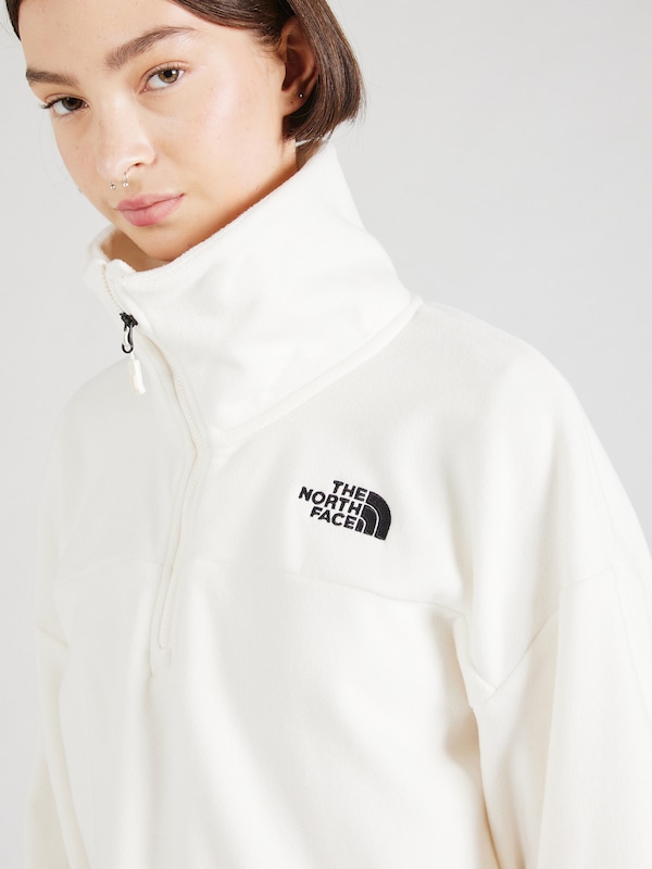 THE NORTH FACE THE NORTH FACE Sportpullover '100 GLACIER' in Weiß Nur noch ein Tag übrig