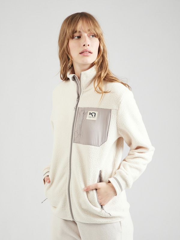 Kari Traa Kari Traa Funktionsfleecejacke 'Rothe' in Creme Kitt Kostenloser Versand international